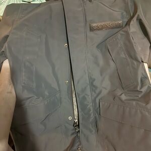 Coach Men's layer parka